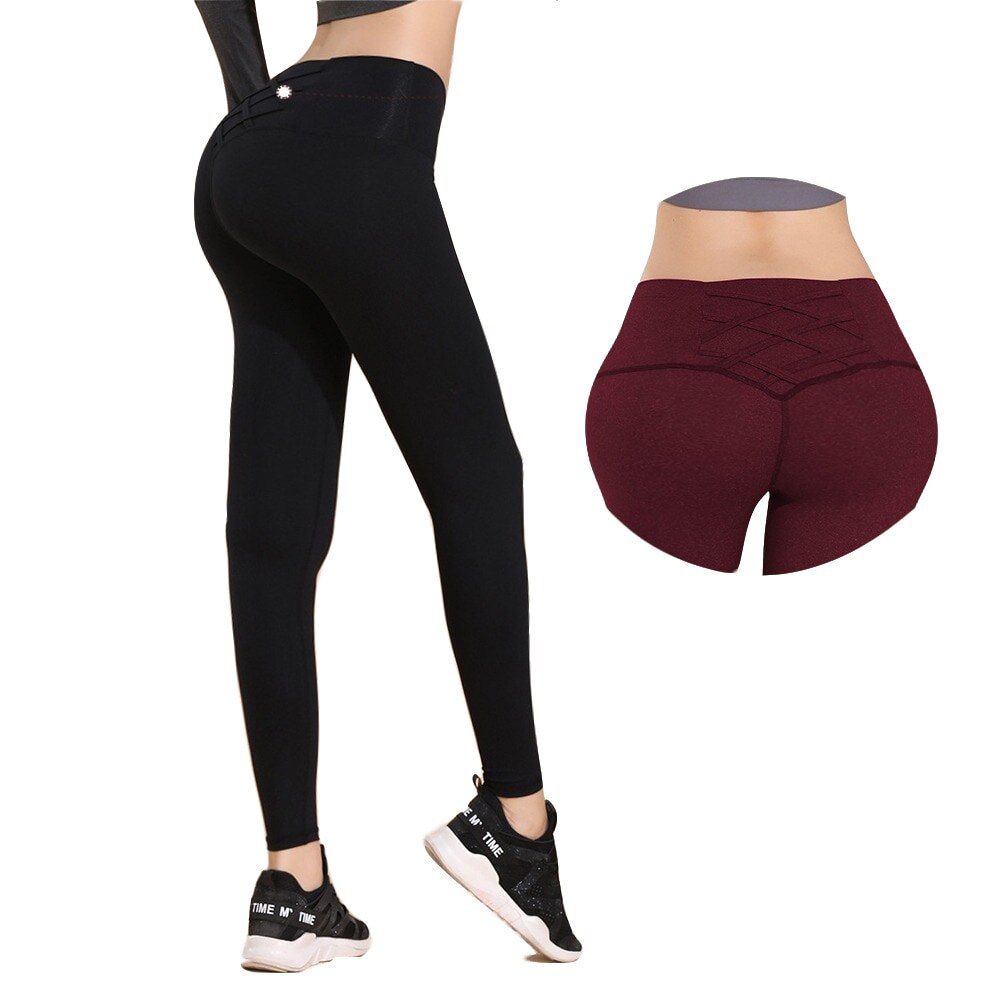 PRAYGER Legging Lift Butt Leggings Women Sexy High Waist Trainer Legging Fashion Stretched - Michelie