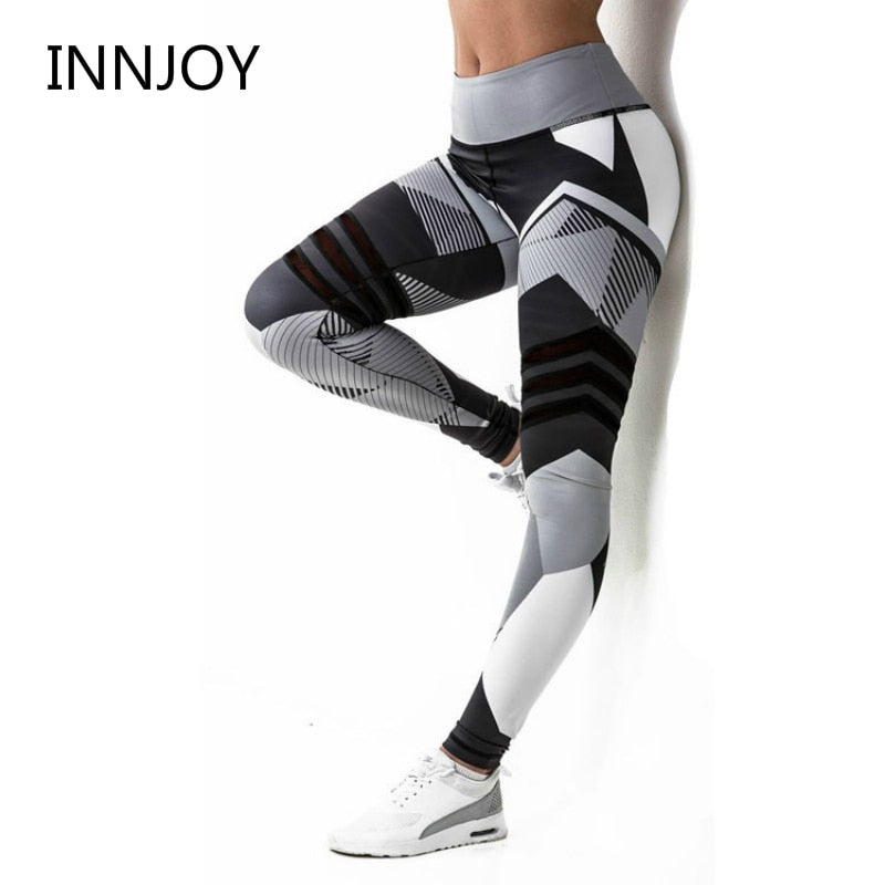 High Waist Print Leggings Women Sexy Hip Push Up Pants Fitness Legging Jegging Gothic Sporting Leggins Jeggings 2019 Fashion - Michelie